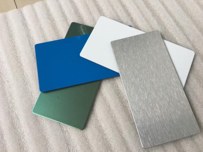 Zusammengesetzte Aluminiumbreite glattes Blau ACPs Platten-2000mm mit 0.30mm Alu Stärke